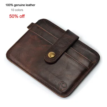 Men Genuine Leather Slim Wallet Durable Male Small Purse Mini Money Bag Slim Pocket Wallet for Casual Men
Men Genuine Leather Slim Wallet Durable Male Small Purse Mini Money Bag Slim Pocket Wallet for Casual Men