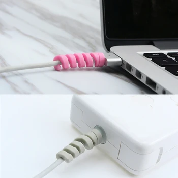 6pcs/set Cable protector Bobbin winder Data Line Case Rope Protection Spring twine For iPhone Android USB Earphone Cover
6pcs/set Cable protector Bobbin winder Data Line Case Rope Protection Spring twine For iPhone Android USB Earphone Cover