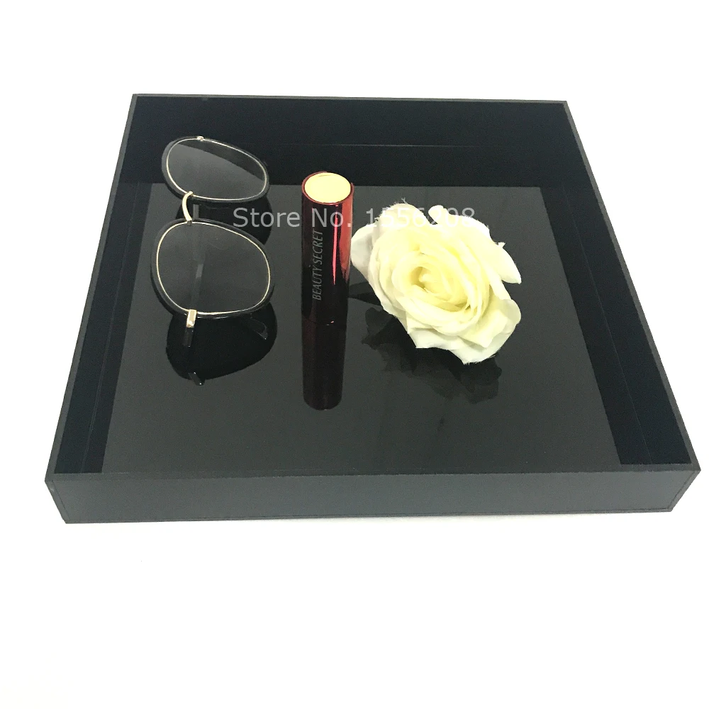 Black Square Acrylic Trinket Stackable Tray Phone Key Wallet Coin Desktop Storage Sundries Box Bins Accessories Home Supply
Black Square Acrylic Trinket Stackable Tray Phone Key Wallet Coin Desktop Storage Sundries Box Bins Accessories Home Supply