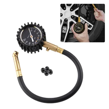 Universal Auto Car Air Tire Pressure Inflator Gauge Car Truck Motorcycle Flexible Hose Pressure Gauge Dial Meter Vehicle Tester
Universal Auto Car Air Tire Pressure Inflator Gauge Car Truck Motorcycle Flexible Hose Pressure Gauge Dial Meter Vehicle Tester