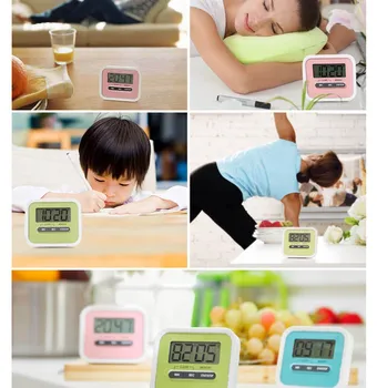 DHL 100PCS Digital Magnetic LCD Timer Racing Kitchen Home Countdown Alarm Clock Stop Watch
DHL 100PCS Digital Magnetic LCD Timer Racing Kitchen Home Countdown Alarm Clock Stop Watch