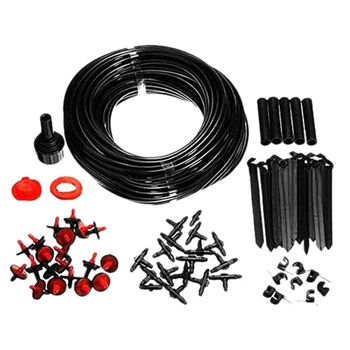 71 Piece Set DIY Lazy Automatic Drip Irrigation System Micro-Irrigation Spray Equipment Lrrigation Set
71 Piece Set DIY Lazy Automatic Drip Irrigation System Micro-Irrigation Spray Equipment Lrrigation Set