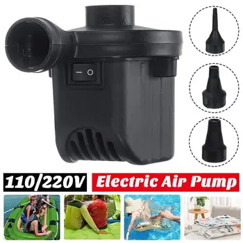 Inflatable Pump Electric Air Mattress EU US Plug Camping Pump Air Compressor Portable Inflator Air Pump For Home Use 3 Nozzles
Inflatable Pump Electric Air Mattress EU US Plug Camping Pump Air Compressor Portable Inflator Air Pump For Home Use 3 Nozzles