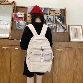 Schoolbag female Korean version of high school college student backpack men and women casual wild trend travel couple backpack
Schoolbag female Korean version of high school college student backpack men and women casual wild trend travel couple backpack