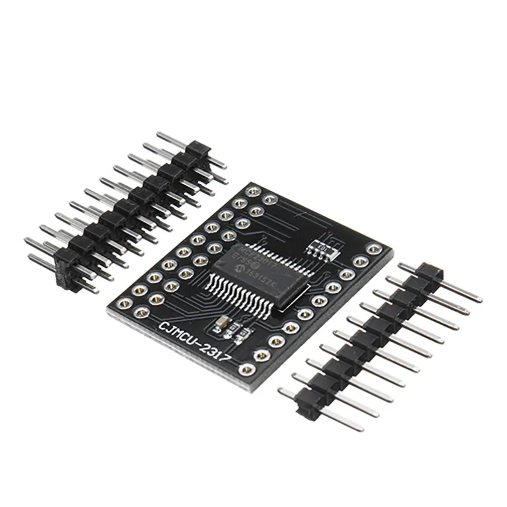 MCP23017 серийный Интерфейс модуль IIC I2C SPI двунаправленный 16 бит I/O расширитель штыри