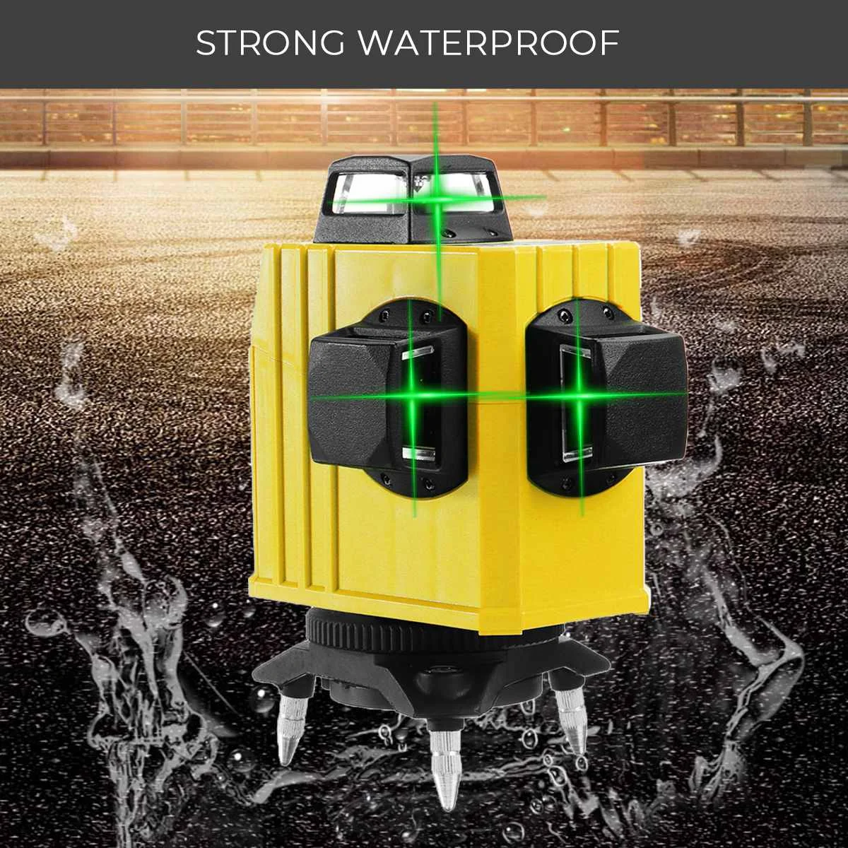 Green Beam Laser Level Automatic Self-Leveling Rotary Laser Level 360 Degree 12 Lines 3D Horizontal Vertical Cross Laser Line
Green Beam Laser Level Automatic Self-Leveling Rotary Laser Level 360 Degree 12 Lines 3D Horizontal Vertical Cross Laser Line