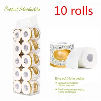 10roll Smooth Professional Series Premium 3Ply thick Toilet Paper Home Kitchen Toilet Tissue Soft Skin-friendly Affordable Paper
10roll Smooth Professional Series Premium 3Ply thick Toilet Paper Home Kitchen Toilet Tissue Soft Skin-friendly Affordable Paper