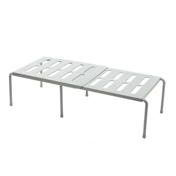 2pcs Kitchen Space Saving Layered Shelf Plastic Storage Rack Shoes Shelf Storage Rack for Home Restaurant (White + Grey)
2pcs Kitchen Space Saving Layered Shelf Plastic Storage Rack Shoes Shelf Storage Rack for Home Restaurant (White + Grey)