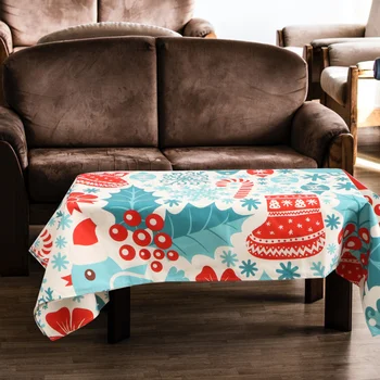 1 Pc Christmas Tablecloth Waterproof Table Cover Party Table Ornament Desk Cover
1 Pc Christmas Tablecloth Waterproof Table Cover Party Table Ornament Desk Cover