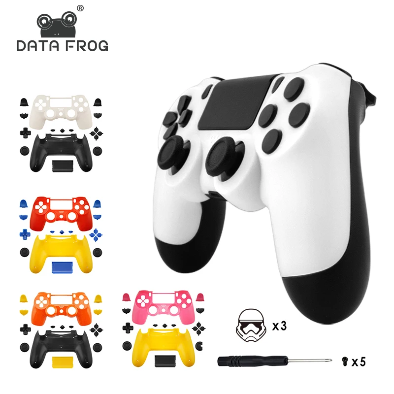 Replacement shell for PS4 Slim Pro JDM 040 controller Full Set shell and buttons repair for Dual Shock 4 Wireless Controller
Replacement shell for PS4 Slim Pro JDM 040 controller Full Set shell and buttons repair for Dual Shock 4 Wireless Controller