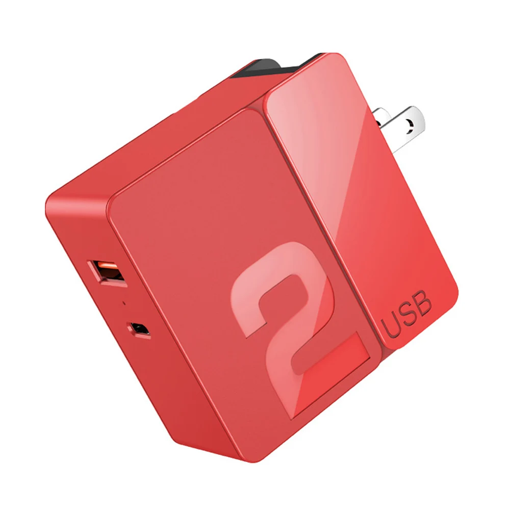 ROCK Phone Charger 65W Type C PD Dual Port Fast Charging USB Charger Adapter For iPhone XS 8Plus Adapter 36W Quick Wall Charger
ROCK Phone Charger 65W Type C PD Dual Port Fast Charging USB Charger Adapter For iPhone XS 8Plus Adapter 36W Quick Wall Charger