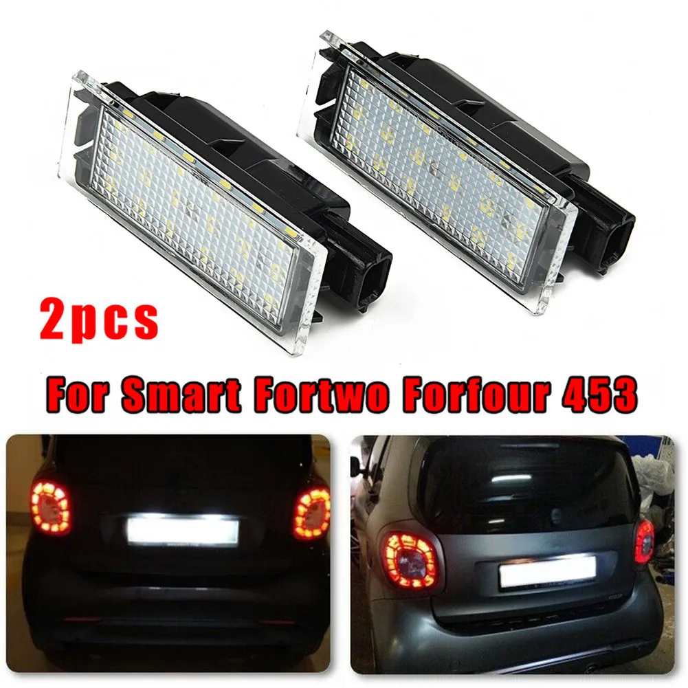 18 LEDs License Plate Light 2pcs 415 453 For Smart Fortwo Forfour LED No Error Durable
18 LEDs License Plate Light 2pcs 415 453 For Smart Fortwo Forfour LED No Error Durable