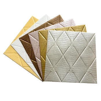 2x 3D Rhombus Pattern Wall Sticker Covering Decor Renovate 700 x 700 x 7mm Eco-friendly Waterproof White Silver Coffee Copper
2x 3D Rhombus Pattern Wall Sticker Covering Decor Renovate 700 x 700 x 7mm Eco-friendly Waterproof White Silver Coffee Copper