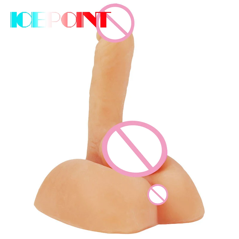3D 1:1 Silicone Dildo Realistic Sex Doll Male Penis Soft Flexible Silicone Female Sex Toy for Man Women Gay Couple