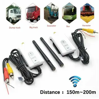 2.4G Wireless AV Cable Transmitter And Receiver For Bus Car Video Monitor Camera 2.4Ghz Transmitter Receiver
2.4G Wireless AV Cable Transmitter And Receiver For Bus Car Video Monitor Camera 2.4Ghz Transmitter Receiver