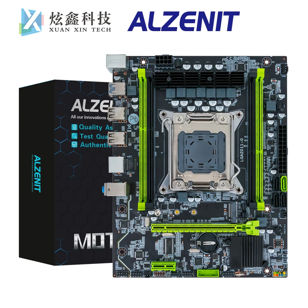 ALZENIT X79M-CE3 PLUS Desktop Motherboard Intel X79 LGA 2011 Xeon E5 Support DDR3 ECC REG 128GB M.2 NVME NGFF USB3.0 SATA3.0
ALZENIT X79M-CE3 PLUS Desktop Motherboard Intel X79 LGA 2011 Xeon E5 Support DDR3 ECC REG 128GB M.2 NVME NGFF USB3.0 SATA3.0