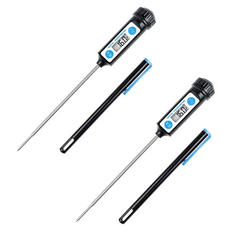 Kitchen Digital Food Thermometer Long Probe Electronic Cooking Thermometer for Cake Soup Fry BBQ Meat
Kitchen Digital Food Thermometer Long Probe Electronic Cooking Thermometer for Cake Soup Fry BBQ Meat