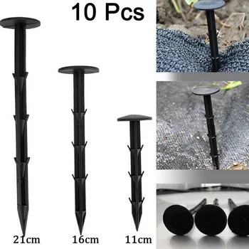 10pcs 11cm Garden Ground Nail PP Mulch Shading Pest Control Nail Plastic Sunshade Fly Net Wet Pest Control Film Pegs
10pcs 11cm Garden Ground Nail PP Mulch Shading Pest Control Nail Plastic Sunshade Fly Net Wet Pest Control Film Pegs