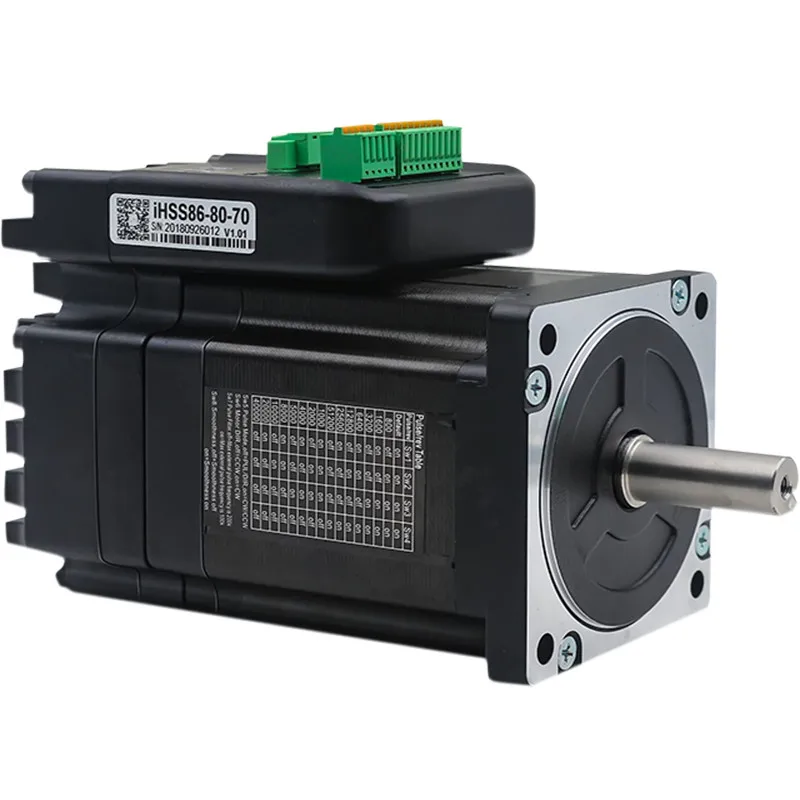 iHSS86-80-70 JMC Nema 34 7.5Nm DC60V Integrated Closed Loop Stepper motor with driver | Обустройство дома