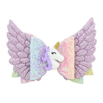 9cm Children Glitter Bow Hair Clips Kids Cute Unicorn Wings Hairpins Girls Hair Clip Handmade Child Hair Accessories 
9cm Children Glitter Bow Hair Clips Kids Cute Unicorn Wings Hairpins Girls Hair Clip Handmade Child Hair Accessories