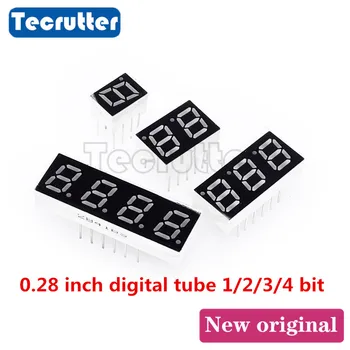 10PCS PCS 0.28 inch digital tube 1 bit 2bit 3bit 4bit Common Cathode common Anode Red highlight Display Board
10PCS PCS 0.28 inch digital tube 1 bit 2bit 3bit 4bit Common Cathode common Anode Red highlight Display Board