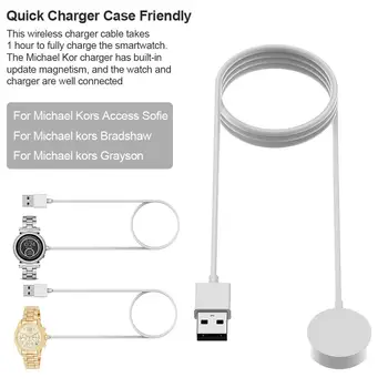 Smart Watch Fast Charger Durable Convenient Wireless Charging Cable Portable Watch Charging Dock For Michae-Kors Access Sofie
Smart Watch Fast Charger Durable Convenient Wireless Charging Cable Portable Watch Charging Dock For Michae-Kors Access Sofie