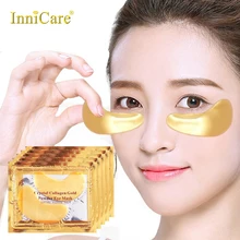 InniCare 10Pcs Crystal Collagen Gold Eye Mask Anti-Aging Dark Circles Remove Puffiness Moisturizing Eye Patches Skin Care 
InniCare 10Pcs Crystal Collagen Gold Eye Mask Anti-Aging Dark Circles Remove Puffiness Moisturizing Eye Patches Skin Care