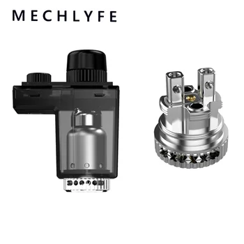 Mechlyfe Ratel XS Replacement pod Cartridge 5.5ml Capacity 510 Drip tip with RBA Coil for Ratel XS AIO 80W Pod Kit 
Mechlyfe Ratel XS Replacement pod Cartridge 5.5ml Capacity 510 Drip tip with RBA Coil for Ratel XS AIO 80W Pod Kit