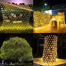 LED Connectable Net Light Christmas Fairy String Light Plug In Garden Mesh Light for Outdoor Garden Yard Bush Wedding Decoration
LED Connectable Net Light Christmas Fairy String Light Plug In Garden Mesh Light for Outdoor Garden Yard Bush Wedding Decoration