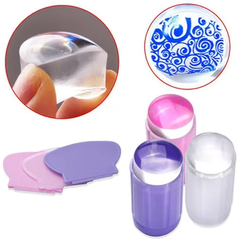Nail Stamper Clear Silicone Stamper Jelly Nail Art Stamping Plate Scraper Set Polish Transfer Manicure Template Tool Accessories
Nail Stamper Clear Silicone Stamper Jelly Nail Art Stamping Plate Scraper Set Polish Transfer Manicure Template Tool Accessories