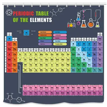 2020 Kids Shower Curtains Bathroom Curtain Mendeleev Periodic Table Chemical Elements 3D Printed Bath Tub Decor Dropshipping
2020 Kids Shower Curtains Bathroom Curtain Mendeleev Periodic Table Chemical Elements 3D Printed Bath Tub Decor Dropshipping