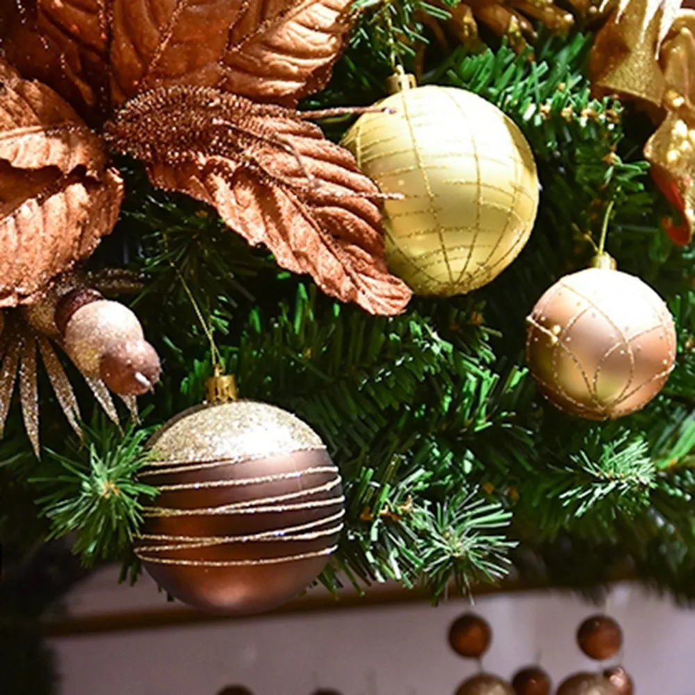 bauble hanging colorful christmas ball christmas tree