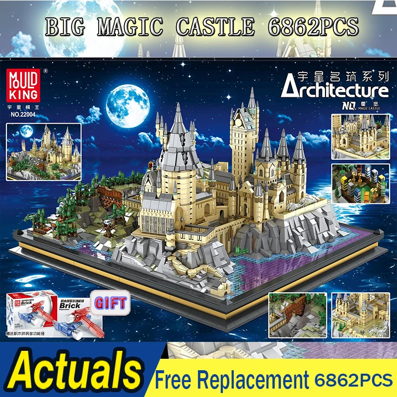Mould King Movie Compatible with MOC-30884 Magic School of Witchcraft and Wizardry Model Building Blocks DIY Toy Kid 16060 Gifts
Mould King Movie Compatible with MOC-30884 Magic School of Witchcraft and Wizardry Model Building Blocks DIY Toy Kid 16060 Gifts