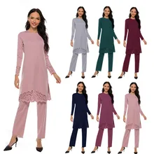 Abaya Kaftan with Pants Hollow Out 2 Piece Set Dress Muslim Fashion Abayas for Women Dubai Abaya Turkey Black Kaftan Islam
Abaya Kaftan with Pants Hollow Out 2 Piece Set Dress Muslim Fashion Abayas for Women Dubai Abaya Turkey Black Kaftan Islam