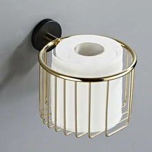 Brass Non Perforated Black Gold Chrome Gold Paper Holder Toilet Storage Rack Paper Basket
Brass Non Perforated Black Gold Chrome Gold Paper Holder Toilet Storage Rack Paper Basket