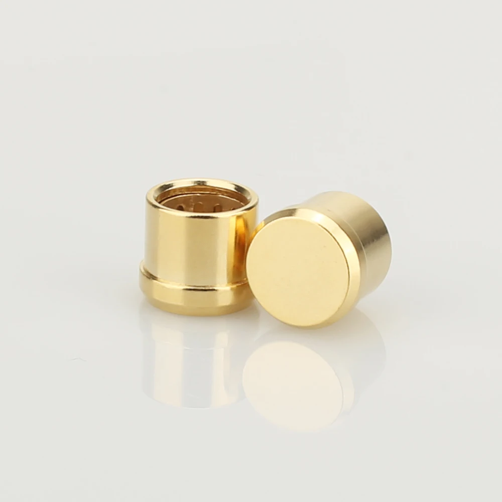 16Pcs Gold Plated RCA Cap Plug Short-Circuit Socket Phono Connector RCA Shielding jack socket protect cover caps
16Pcs Gold Plated RCA Cap Plug Short-Circuit Socket Phono Connector RCA Shielding jack socket protect cover caps