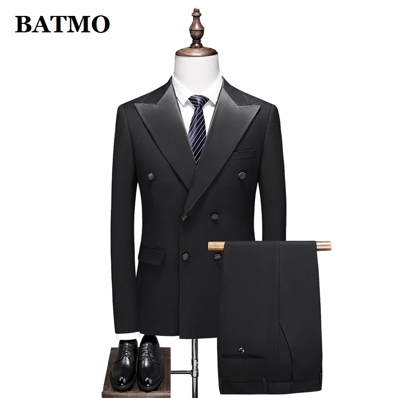 Batmo 2022 new arrival high quality double Breasted black casual suits men,mens wedding dress,plus-size S-5XL 6041
Batmo 2022 new arrival high quality double Breasted black casual suits men,mens wedding dress,plus-size S-5XL 6041