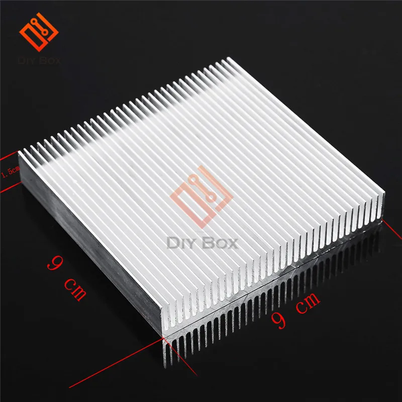 Radiator Aluminum Heat Sink Cooling 90x90x15mm LED Power IC Transistor DC Converter 
Radiator Aluminum Heat Sink Cooling 90x90x15mm LED Power IC Transistor DC Converter