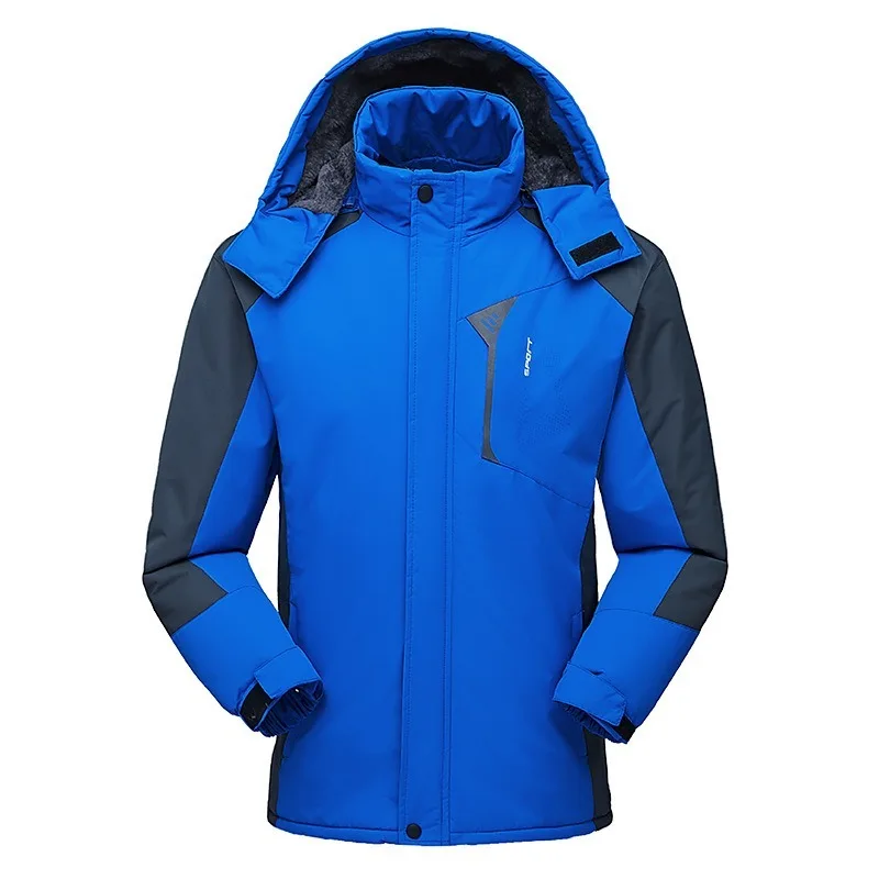 Winter Men Windbreak Plus Velvet Thick Warm Windproof Fur Coat Male Military Hooded Anorak Jacket Male Winter Jackets coat
Winter Men Windbreak Plus Velvet Thick Warm Windproof Fur Coat Male Military Hooded Anorak Jacket Male Winter Jackets coat