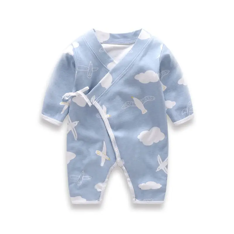 66-80 Newborns Pure Cotton Kimono Onesie Baby Romper Autumn And Winter Baby Infants Autumn New Style Crawling Clothes
66-80 Newborns Pure Cotton Kimono Onesie Baby Romper Autumn And Winter Baby Infants Autumn New Style Crawling Clothes