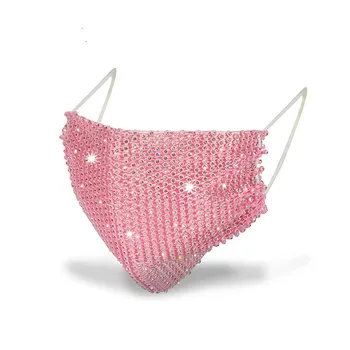 New Design Bohemia Bling Small Flower Rhinestone Tassel Face Mask Cover Jewelry for Women Lucury Crystal Decoration Face Jewelry
New Design Bohemia Bling Small Flower Rhinestone Tassel Face Mask Cover Jewelry for Women Lucury Crystal Decoration Face Jewelry