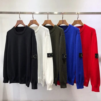 2019 SI Best Version 1:1 Compass Logo Patched Women Men Sweaters Hiphop Streetwear Men Casual Sweater Autumn Winter Pullover 
2019 SI Best Version 1:1 Compass Logo Patched Women Men Sweaters Hiphop Streetwear Men Casual Sweater Autumn Winter Pullover