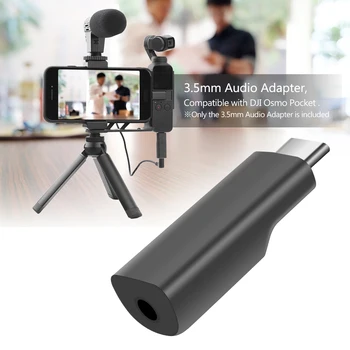 Camera Microphone Audio Adapter Converter Type-C External Microphones For DJI Osmo Pocket Recording Expansion Accessories
Camera Microphone Audio Adapter Converter Type-C External Microphones For DJI Osmo Pocket Recording Expansion Accessories