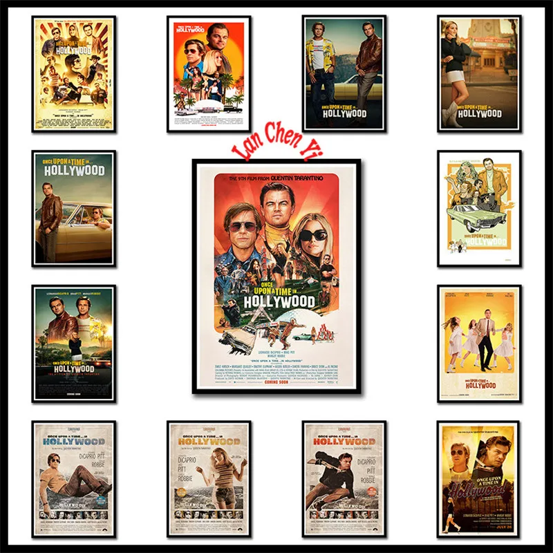 Once Upon A Time In Hollywood Wall Sticker Classic Coated paper posters Wall Picture Modern Home Room Decoration Frameless
Once Upon A Time In Hollywood Wall Sticker Classic Coated paper posters Wall Picture Modern Home Room Decoration Frameless