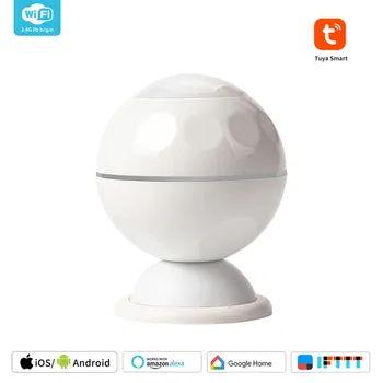 Timethinker Tuya WiFi Smart PIR Sensor Motion Sensor Home Automation Alarm System Motion Alarm with Magnet Bracket with IFTTT
Timethinker Tuya WiFi Smart PIR Sensor Motion Sensor Home Automation Alarm System Motion Alarm with Magnet Bracket with IFTTT