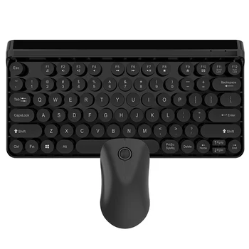 2.4G Punk Style Keycap Fashion Keyboard Set Wireless Keyboard Ultra-thin Business Keyboard with Mouse (L100, Black)
2.4G Punk Style Keycap Fashion Keyboard Set Wireless Keyboard Ultra-thin Business Keyboard with Mouse (L100, Black)