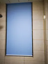 Persiana enrollable de 100%, persiana de ventana con aislamiento térmico, protección UV, tamaño personalizado, para puerta y ventana