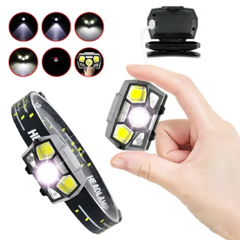 LED Headlight, Water-proof USB Rechargeable Headlamp with 1200mAh Battery, Super Bright Head Torch for Fishing and Camping
LED Headlight, Water-proof USB Rechargeable Headlamp with 1200mAh Battery, Super Bright Head Torch for Fishing and Camping
