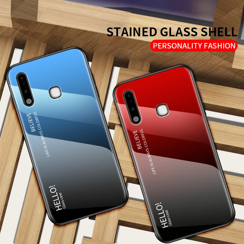 Luxury Gradient Glass Phone Case For Samsung Galaxy S20 Plus A10E A01 A10S A20S A20 A20E A40 A51 A60 A70S A70E A80 Bumper On M30
Luxury Gradient Glass Phone Case For Samsung Galaxy S20 Plus A10E A01 A10S A20S A20 A20E A40 A51 A60 A70S A70E A80 Bumper On M30