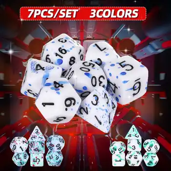 7pcs/set DND Dice Mixed Color Dice Polyhedral Games Dice for RPG Dungeons and Dragons Board Games D&d Board Game Accessories
7pcs/set DND Dice Mixed Color Dice Polyhedral Games Dice for RPG Dungeons and Dragons Board Games D&d Board Game Accessories